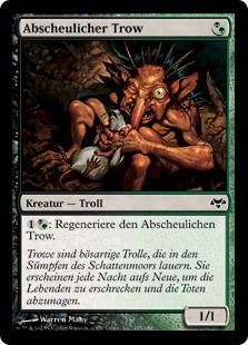 Abscheulicher Trow