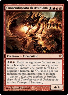 Cuoreinfuocato di Ossidiana