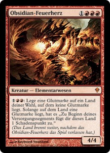 Obsidian-Feuerherz