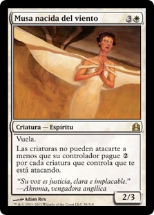 Musa nacida del viento