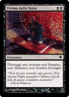 Vittima della Notte
