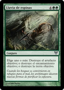 Lluvia de espinas