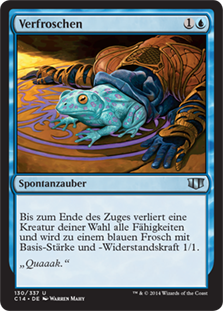 Verfroschen