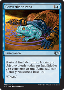Convertir en rana