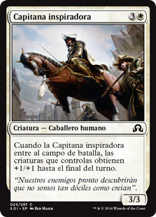 Capitana inspiradora