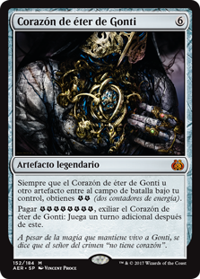 Corazón de éter de Gonti