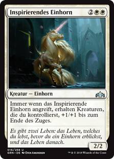 Inspirierendes Einhorn