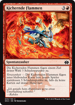 Kichernde Flammen