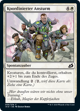 Koordinierter Ansturm