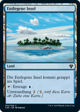 Entlegene Insel