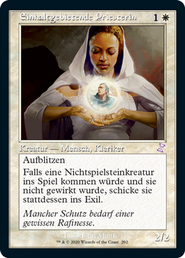 Einhaltgebietende Priesterin
