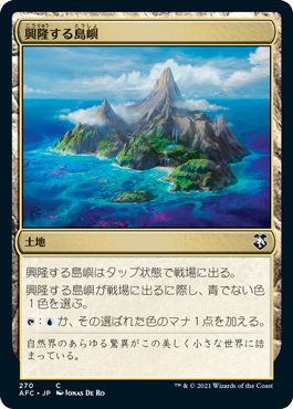 興隆する島嶼