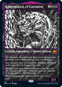 Rastrotóxico, el Corrosivo