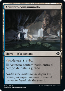 Acuífero contaminado