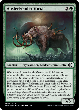 Ansteckender Vorrac