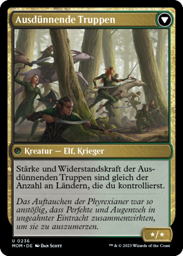 Ausdünnende Truppen