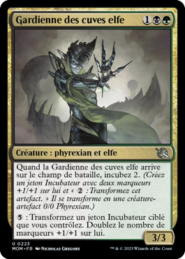 Gardienne des cuves elfe