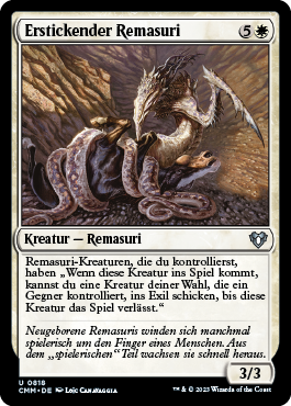 Erstickender Remasuri