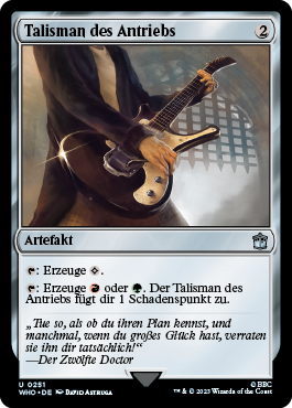 Talisman des Antriebs