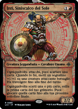 Inti, Siniscalco del Sole
