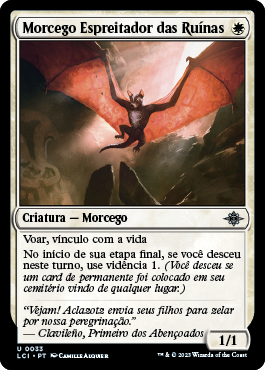 Morcego Espreitador das Ruínas