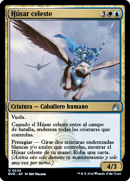 Húsar celeste
