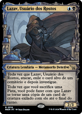Lazav, Usuário dos Rostos