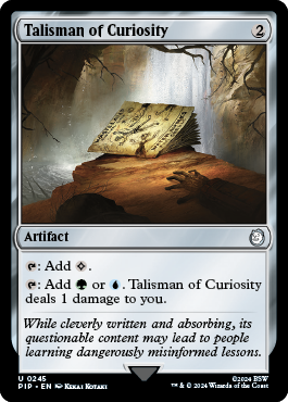 Talisman of Curiosity