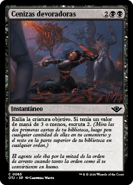 Cenizas devoradoras