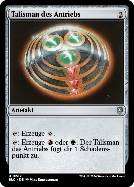 Talisman des Antriebs