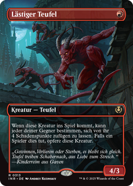Lästiger Teufel