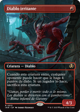 Diablo irritante