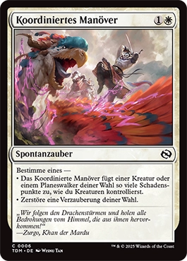 Koordiniertes Manöver