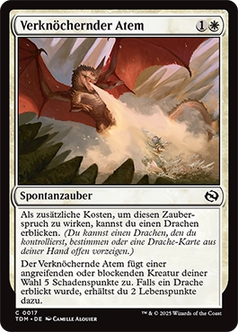 Verknöchernder Atem